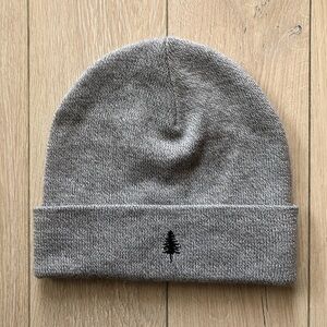 Ten Tree Merino Wool Blend Marled Beanie in Gray Unisex